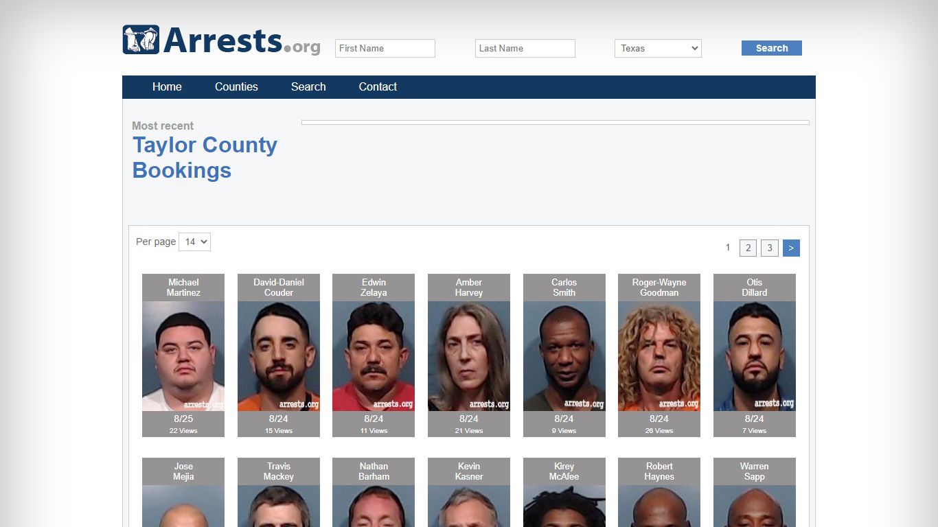 Taylor County Arrests and Inmate Search